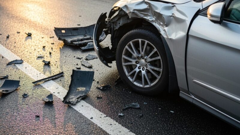Duża kolizja na A4 pod Wrocławiem. Pas w kierunku Legnicy odblokowany [AKTUALIZACJA]