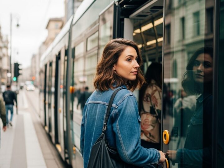 Tramwaje utknęły na Moście Grunwaldzkim po kolizji z samochodem