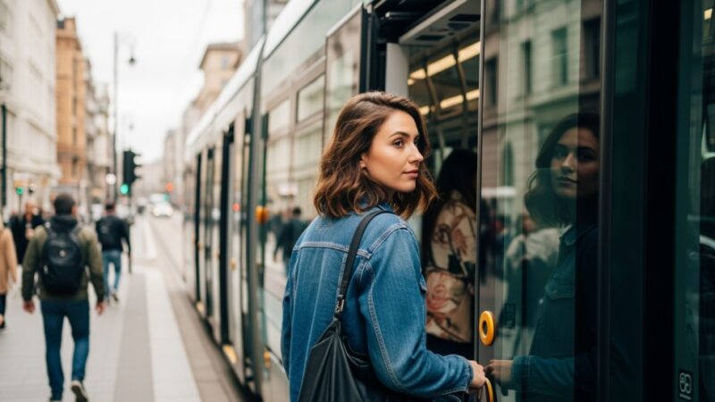 Tramwaje utknęły na Moście Grunwaldzkim po kolizji z samochodem