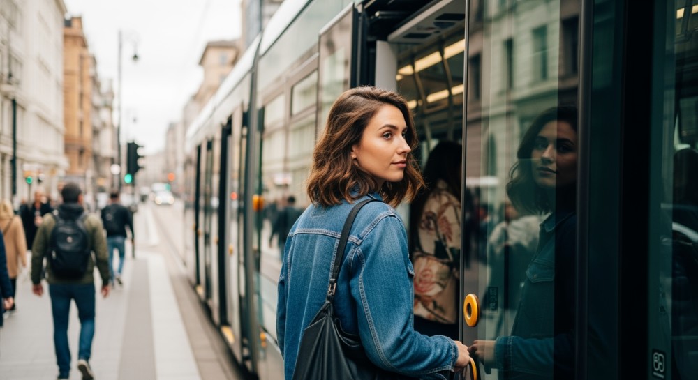 Tramwaje utknęły na Moście Grunwaldzkim po kolizji z samochodem