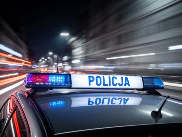 Drift na skrzyżowaniu kończy się utratą prawa jazdy i wysoką karą