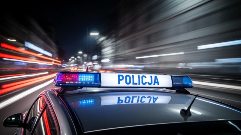 Drift na skrzyżowaniu kończy się utratą prawa jazdy i wysoką karą