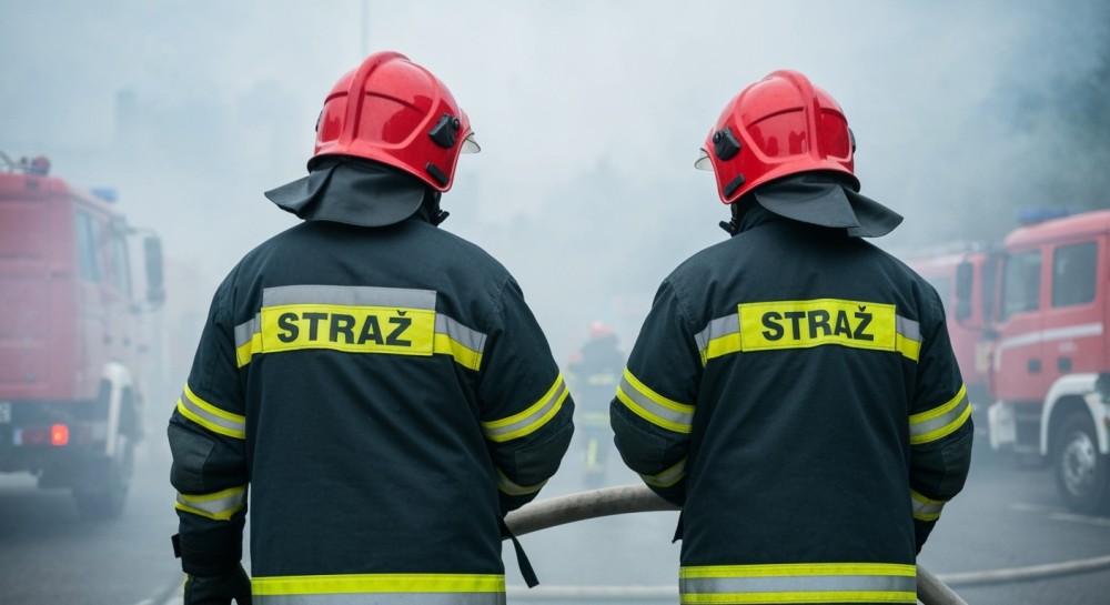 Pożar na AOW: Utrudnienia w ruchu i długie korki!
