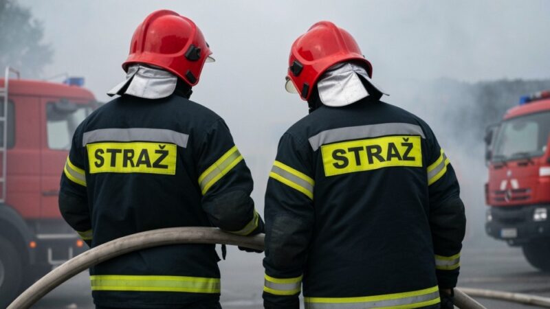 Wrocław: Bohaterska akcja na parkingu uratowała sytuację przed pożarem