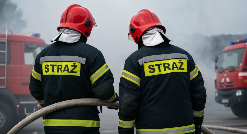 Wrocław: Bohaterska akcja na parkingu uratowała sytuację przed pożarem