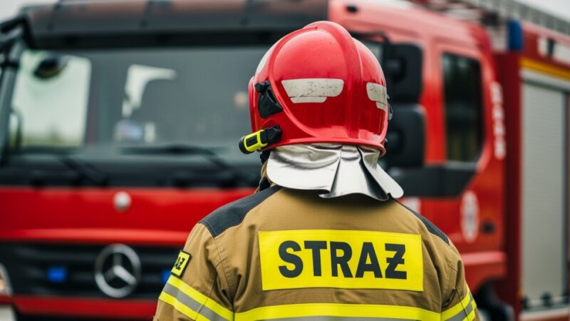 Pożar ciężarówki paraliżuje S5 w okolicach Wrocławia