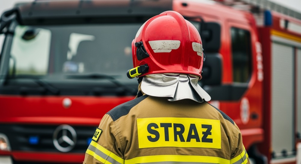 Pożar ciężarówki paraliżuje S5 w okolicach Wrocławia