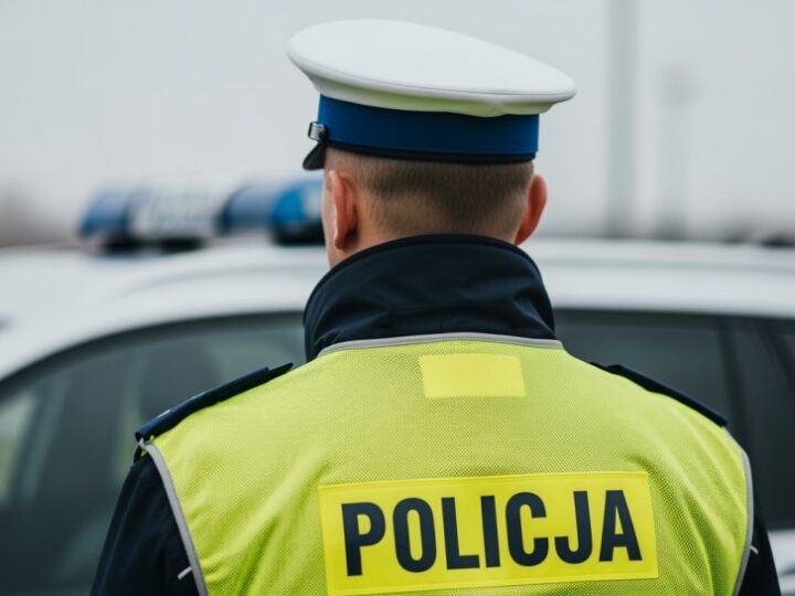 Kierowca z dożywotnim zakazem i narkotykami zatrzymany w Chocianowie