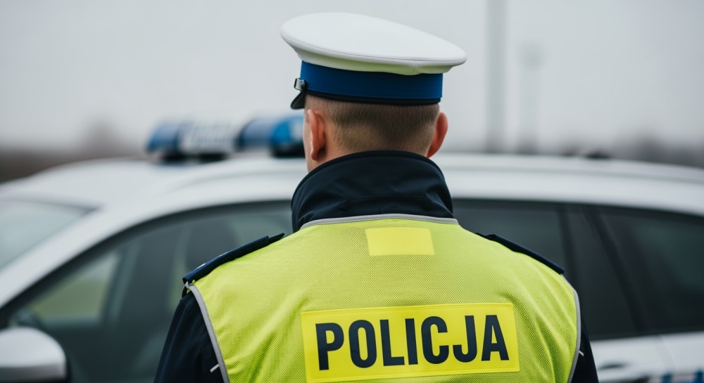 Kierowca z dożywotnim zakazem i narkotykami zatrzymany w Chocianowie