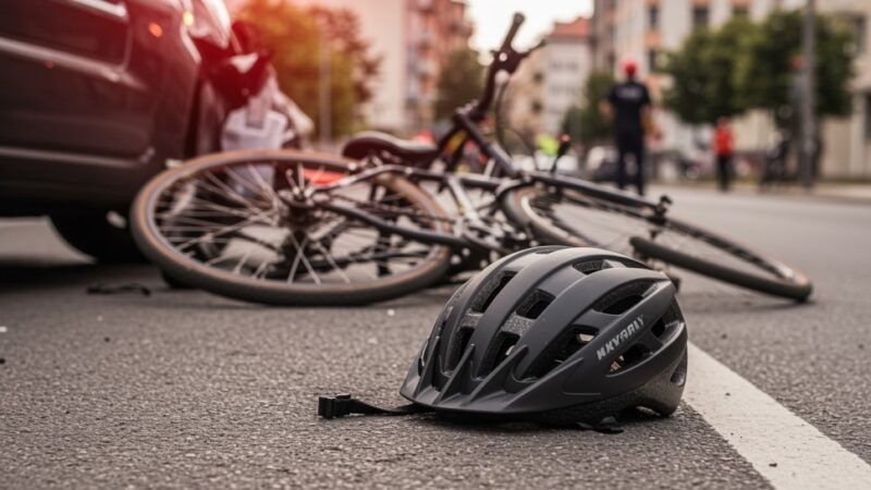 Rowerzysta oskarżony o atak na seniorkę, nie przyznaje się do winy