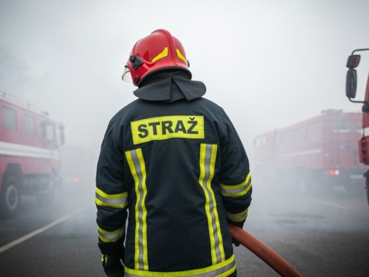 Sierżant po służbie: bohater ratuje seniora z płonącego mieszkania
