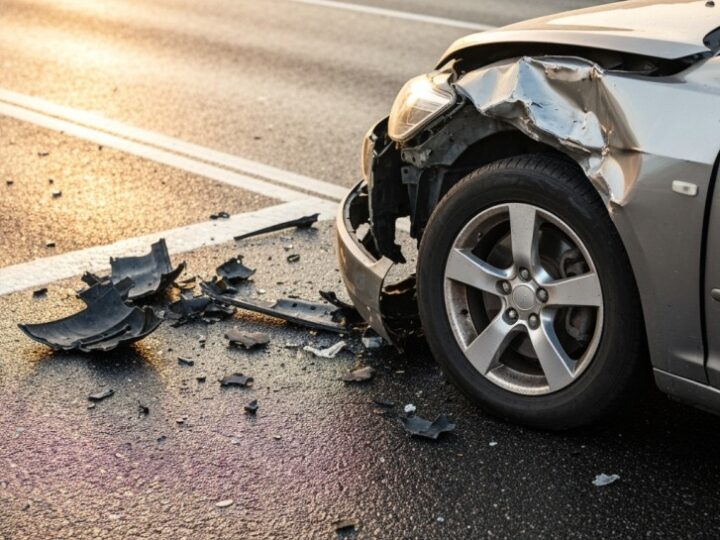 Tragedia na ul. Średzkiej: Kierowca nie żyje po wypadku samochodowym