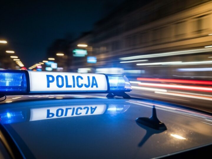 Młody kierowca w tarapaty: pościg przez las kończy się w rowie!