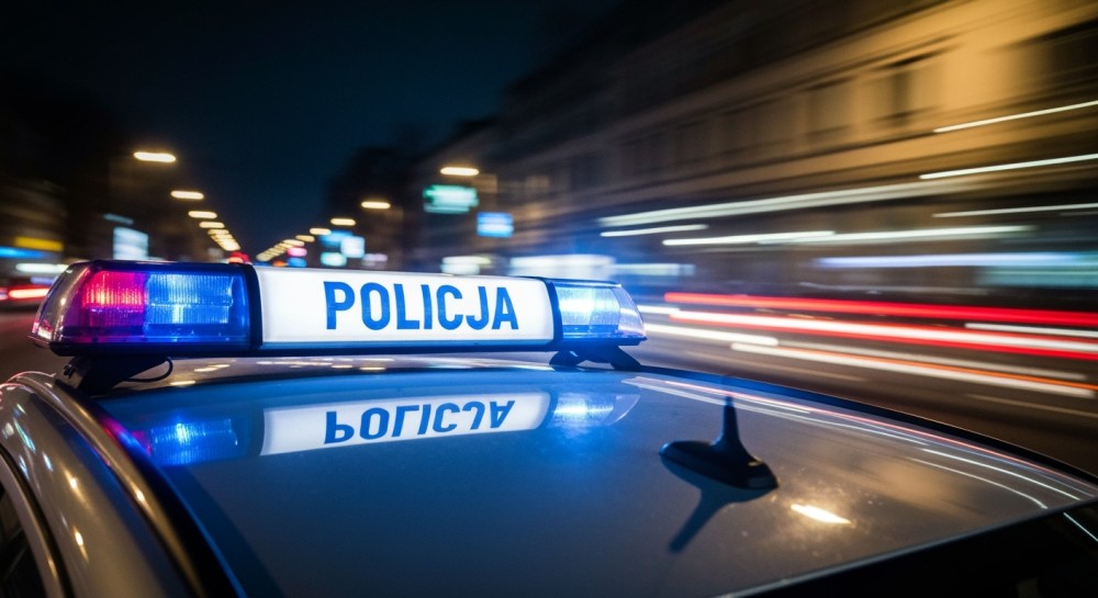 Młody kierowca w tarapaty: pościg przez las kończy się w rowie!