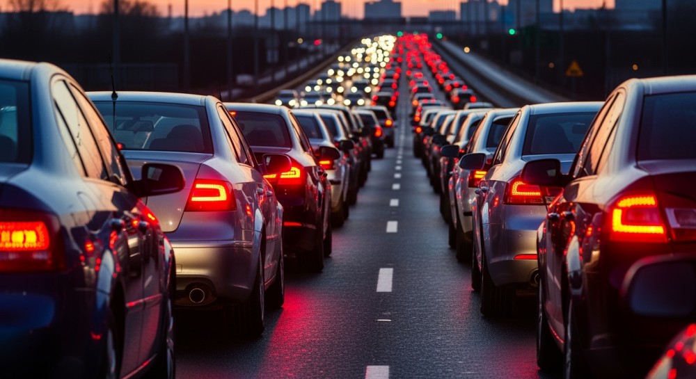 Groźny wypadek na A4: gigantyczny korek i akcja ratunkowa w toku