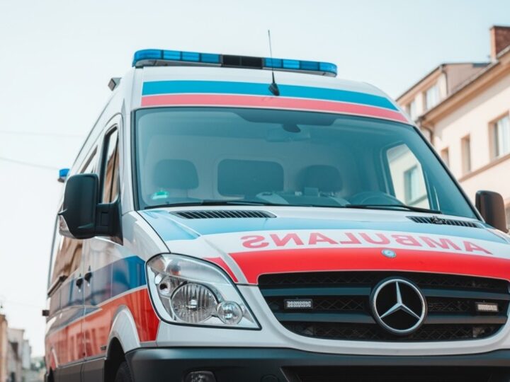 Policja ratuje życie mężczyzny uwięzionego w samochodzie dzięki błyskawicznej akcji