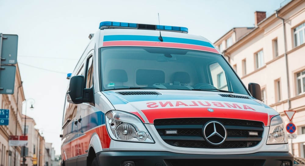 Policja ratuje życie mężczyzny uwięzionego w samochodzie dzięki błyskawicznej akcji