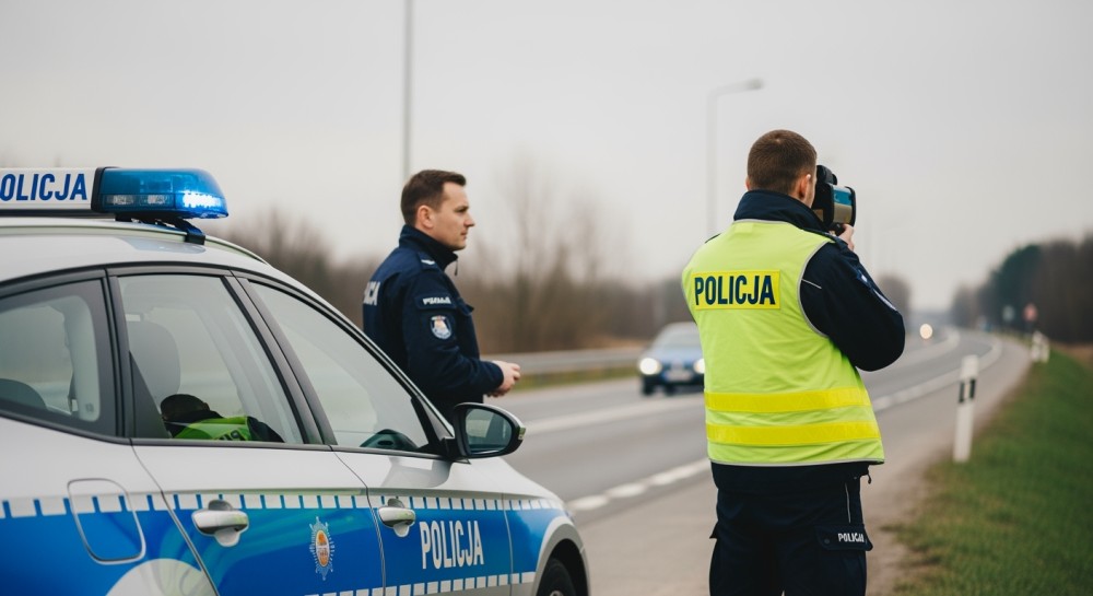 Zatrzymany recydywista z narkotykami i amunicją mimo dożywotniego zakazu prowadzenia pojazdów