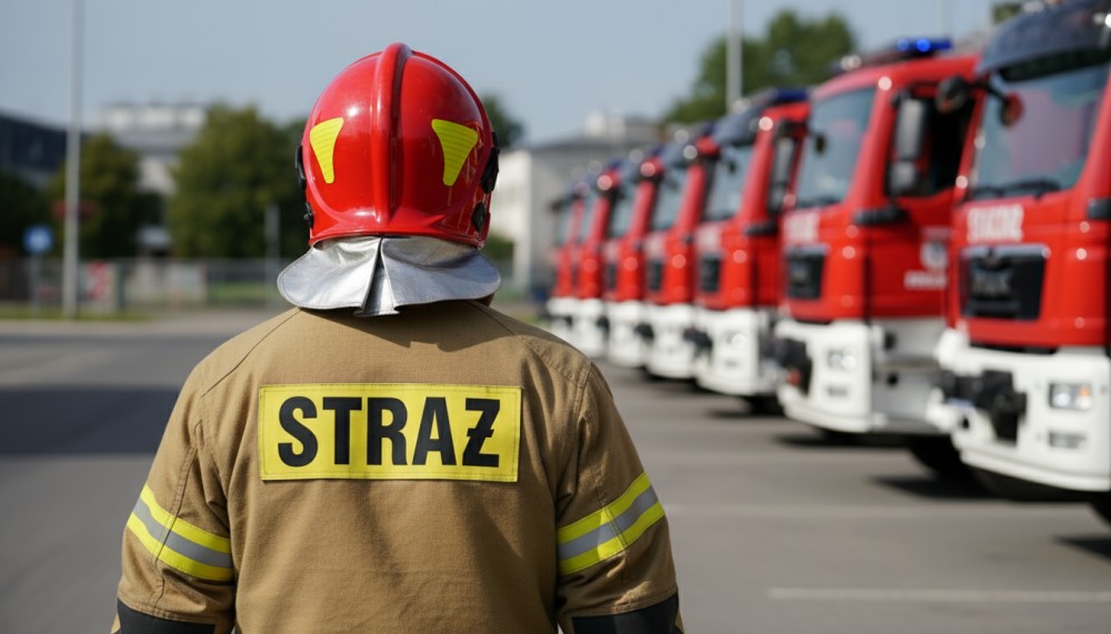 Nowy zastępca komendanta wrocławskiej straży pożarnej zainaugurował swoją misję