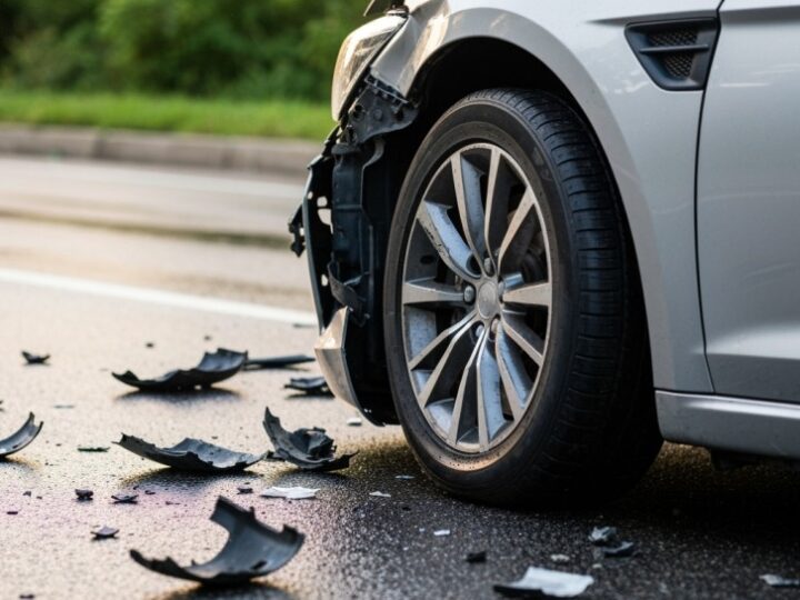Tragiczny wypadek na S8: Ciężarówka zderza się z drogowcami, trasa zablokowana!