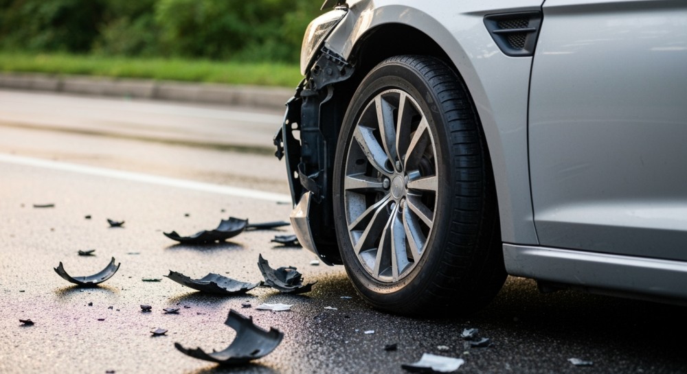 Tragiczny wypadek na S8: Ciężarówka zderza się z drogowcami, trasa zablokowana!