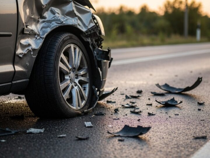 Poważny wypadek na A8: Cztery auta w kolizji, ruch zablokowany!