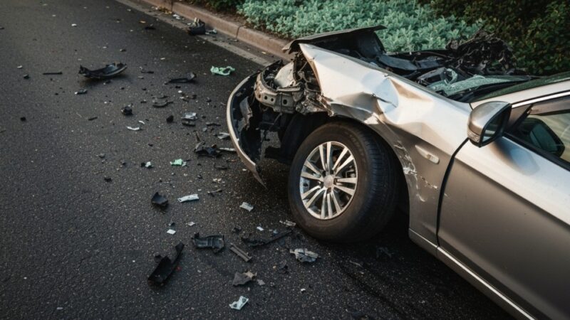 Wypadek na A4: Utrudnienia w okolicach Wrocławia po zderzeniu samochodów