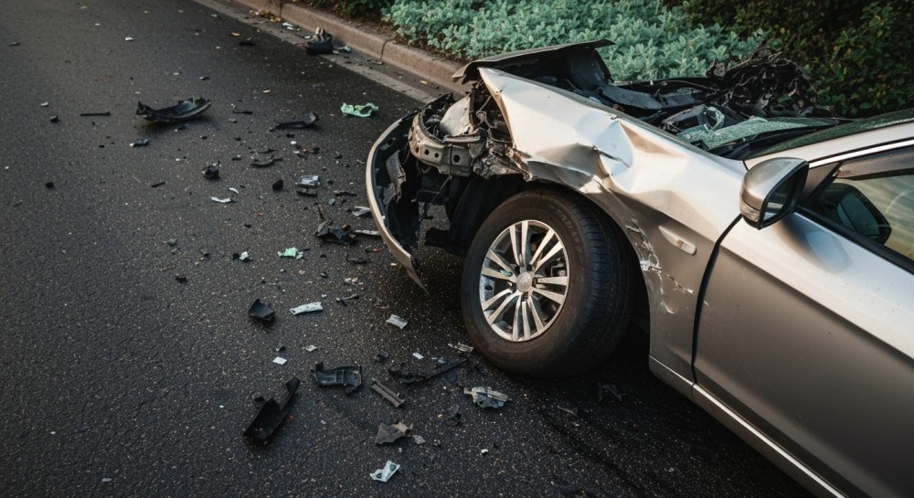 Wypadek na A4: Utrudnienia w okolicach Wrocławia po zderzeniu samochodów