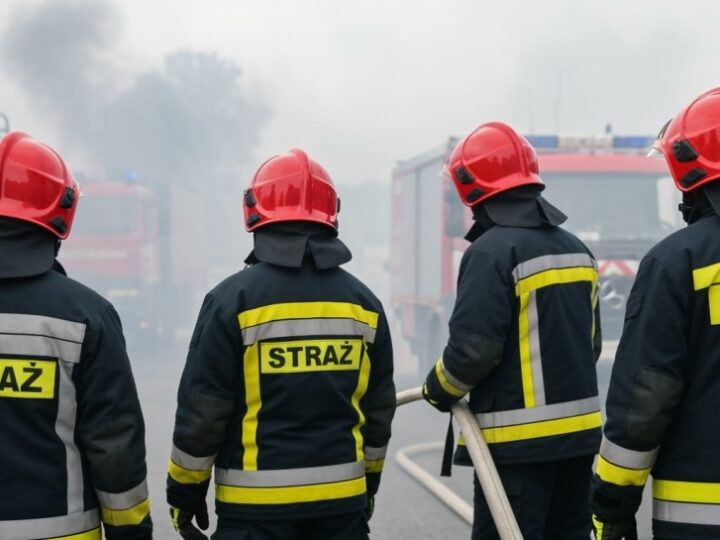 Podejrzany o pożar w Strzegomiu: 42-latek w rękach policji
