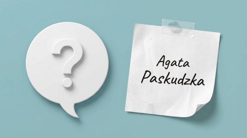 Agata Paskudzka – kariera, działalność i życie prywatne