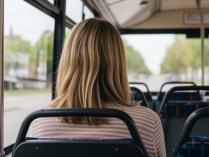 Mężczyzna bije szyby w autobusie po uwadze kierowcy!