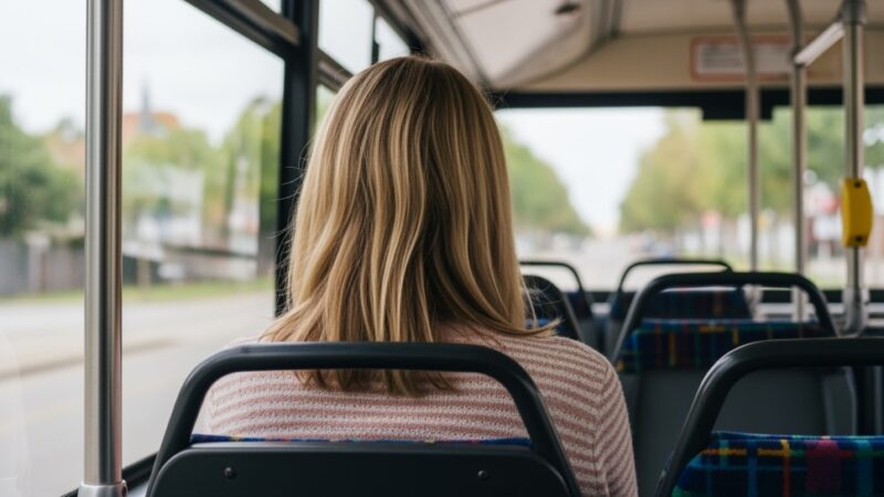 Mężczyzna bije szyby w autobusie po uwadze kierowcy!