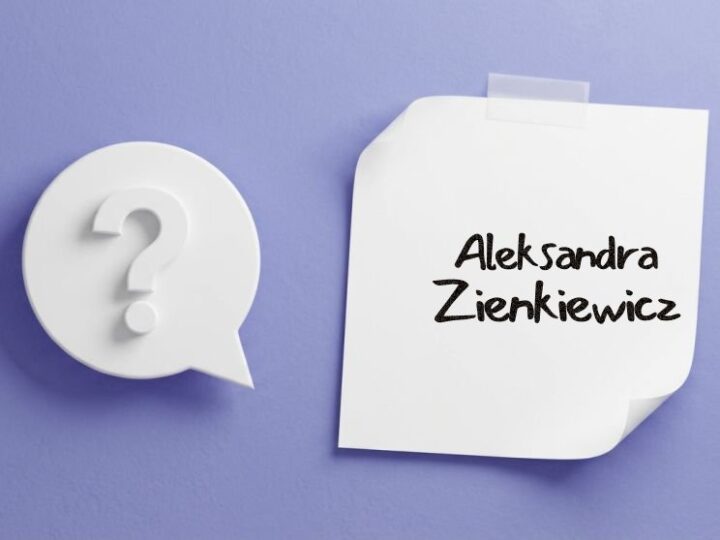 Aleksandra Zienkiewicz – mąż, dzieci, kariera
