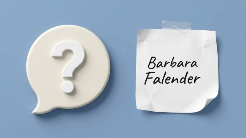 Barbara Falender – twórczość i najważniejsze dzieła