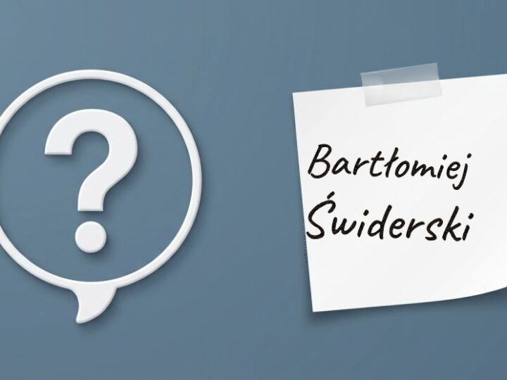 Bartłomiej Świderski – kariera i życie prywatne