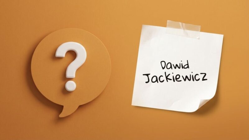 Dawid Jackiewicz – kariera polityczna i najważniejsze funkcje