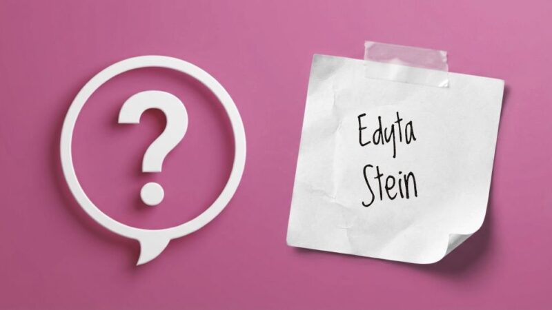 Edyta Stein – życie, filozofia i droga do świętości