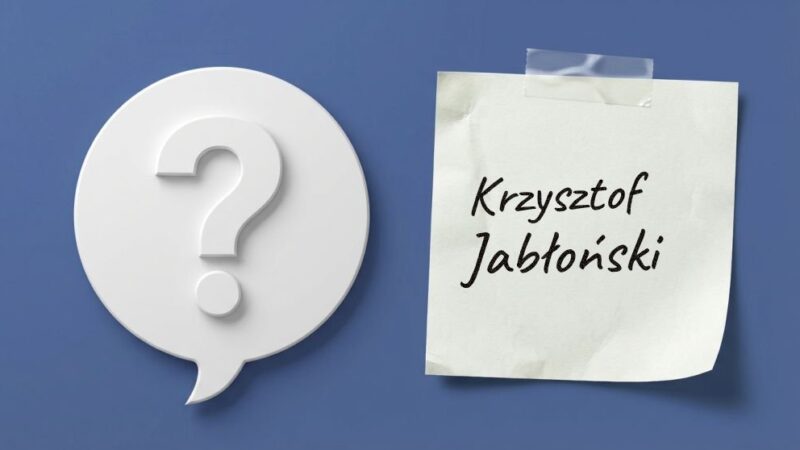 Krzysztof Jabłoński – sylwetka i najważniejsze fakty
