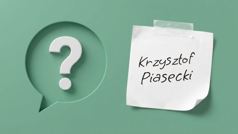 Krzysztof Piasecki – satyra, twórczość i najważniejsze role