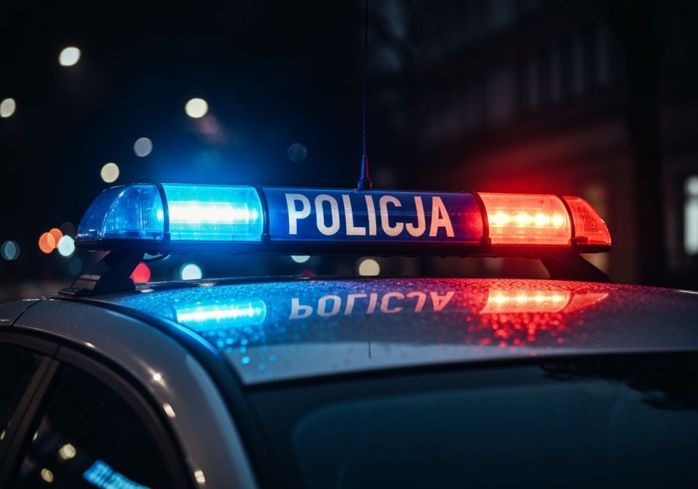 Mężczyzna spacerujący po autostradzie wpadł w ręce policji