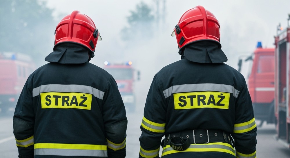 Pożar hali warsztatowej we Wrocławiu opanowany dzięki błyskawicznej akcji strażaków