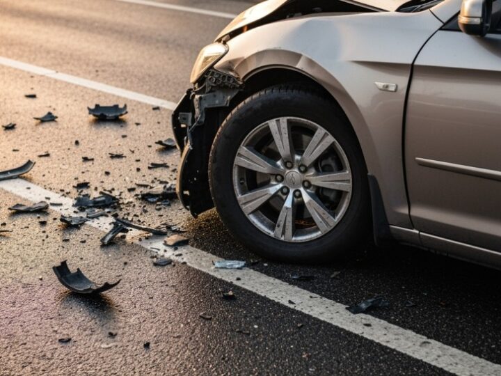 Tragedia w Siechnicach: 7 osób w Audi, w tym pasażer w bagażniku, ranni w wypadku
