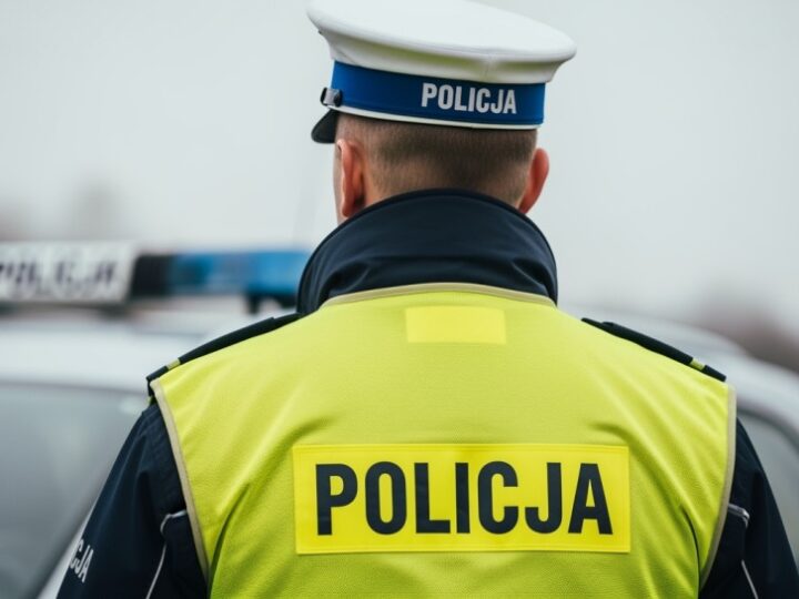 Motocyklista bez uprawnień uciekał przed policją i rozbił się o ogrodzenie