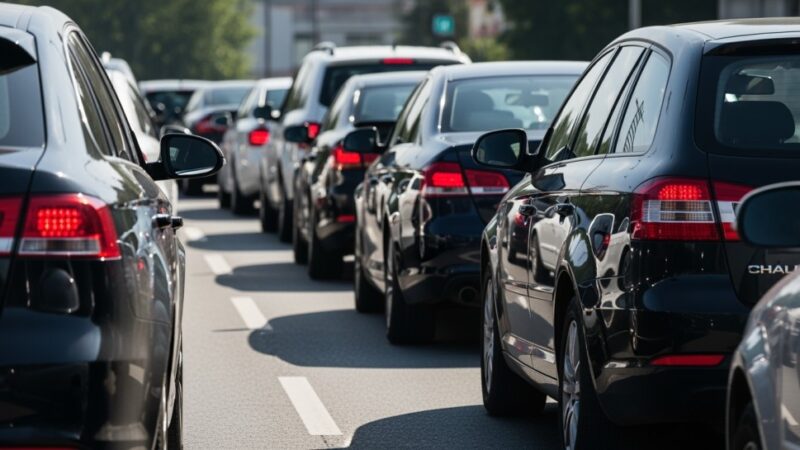 Gigantyczny zator na A4 w kierunku Wrocławia! Awaria auta paraliżuje ruch