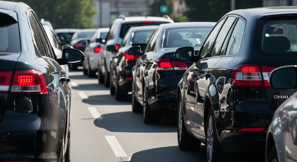 Gigantyczny zator na A4 w kierunku Wrocławia! Awaria auta paraliżuje ruch