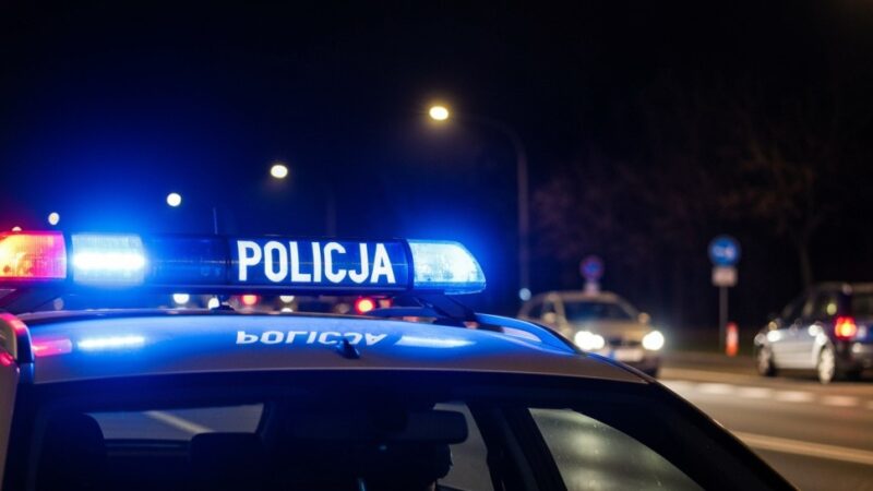 Młody mężczyzna aresztowany po nocnej bójce z użyciem noża w Lubinie
