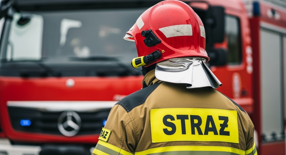 Ogromny pożar w Tyńcu Małym: Strażacy w akcji!