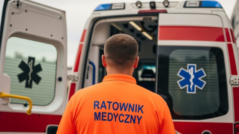 Mali ratownicy z przedszkola uczą się pierwszej pomocy od policjantów