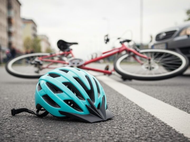 Rowerzysta w rękach policji: narkotyki na widoku i podejrzane manewry