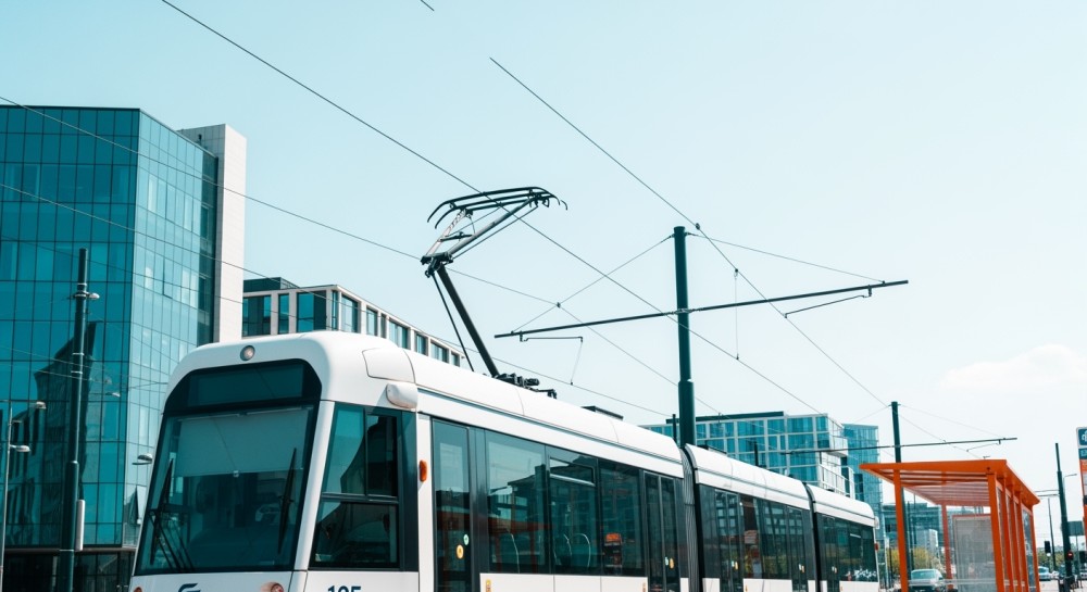 Testowe uruchomienie starego przystanku tramwajowego przy wiadukcie Armii Krajowej